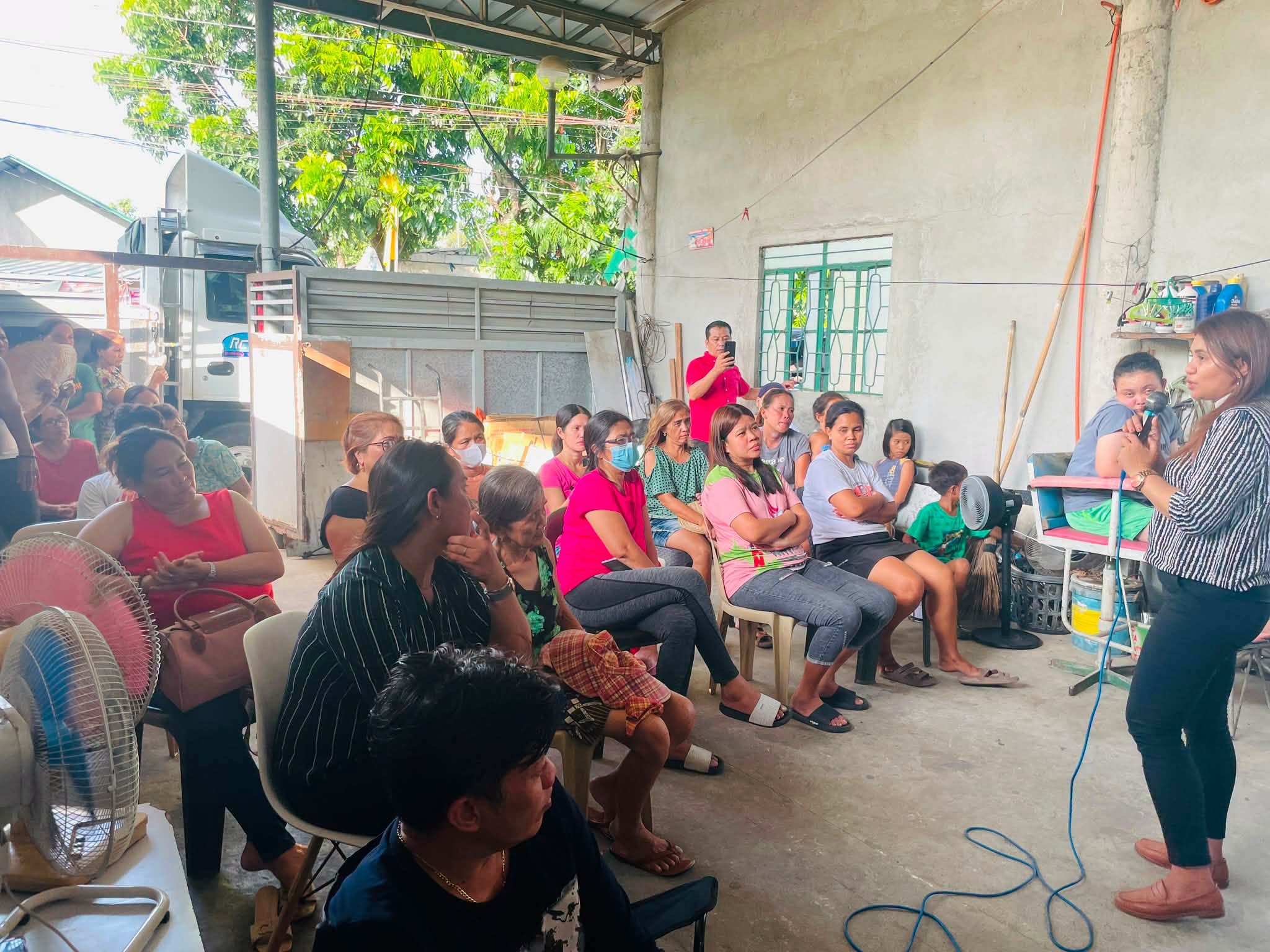 New members' orientation in Candaba, Pampanga