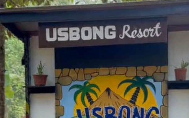 The Usbong Resort sign in Misamis Occidental